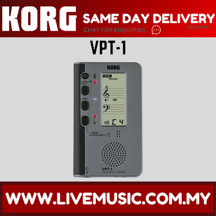 KORG VPT-1 VOCAL PITCH TRAINER TUNER ( VPT1 / VPT 1 )