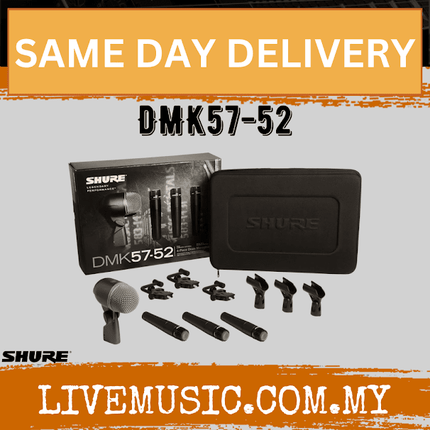 Shure DMK57-52 Drum Microphone Kit (DMK57 52)