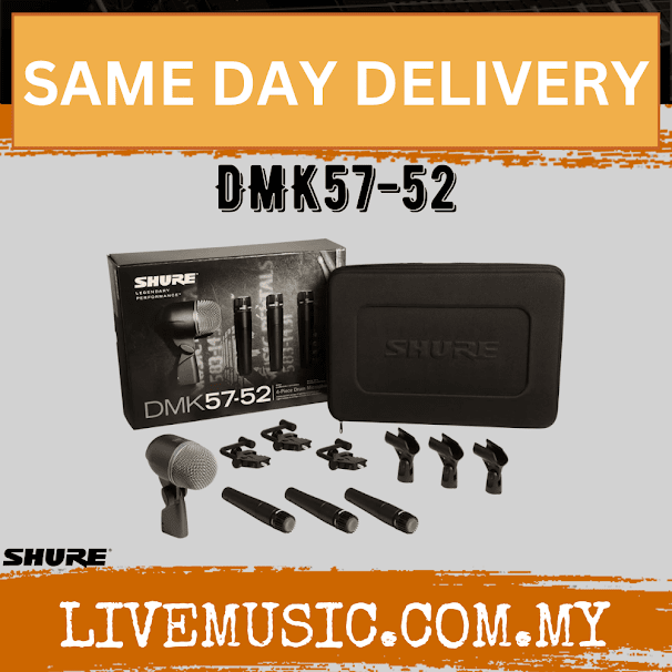 Shure DMK57-52 Drum Microphone Kit (DMK57 52)