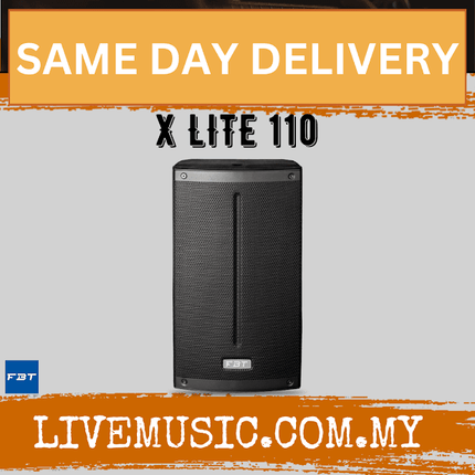 FBT X-LITE 110 10" Passive Speaker - Each / Pair ( XLITE 110 / XLITE110 )
