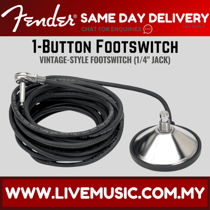 Fender Vintage Style 1-Button Footswitch for Blues Junior