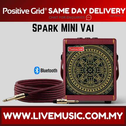 Positive Grid Special Edition Spark Mini Vai Smart Guitar Amplifier ( SPARKMINI SPARK-MINI SPARKMINIVAI )
