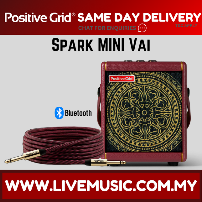 Positive Grid Special Edition Spark Mini Vai Smart Guitar Amplifier ( SPARKMINI SPARK-MINI SPARKMINIVAI )