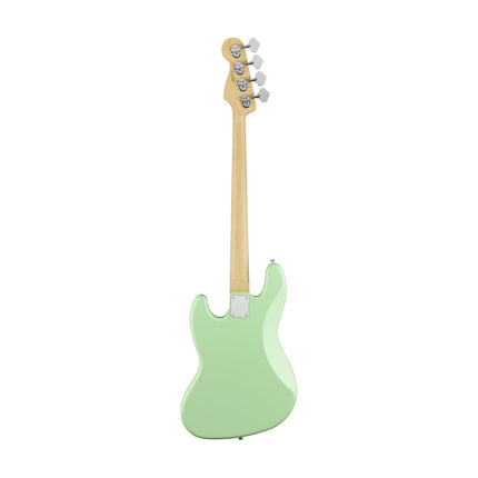 Fender American Performer Jazz Bass Guitar, Maple Fretboard with Bag - Satin Seafoam Green