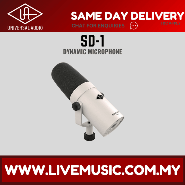 Universal Audio SD-1 Standard Dynamic Microphone ( SD1 / SD 1 )