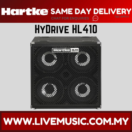 Hartke HyDrive HL410 1000W 4 x 10-inch Bass Cabinet ( HL 410 / HL410 )