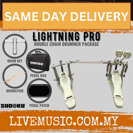 Sudoku Lightning Pro Direct Drive/ Double Chain Drum Double Pedal Twin Pedal