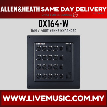 Allen & Heath DX164-W 16 XLR Input / 4 XLR Output Wall ( DX164W / DX164 W )