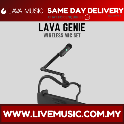 LAVA GENIE Wireless Microphone - Black ( GENIEMIC / GENIE MIC )
