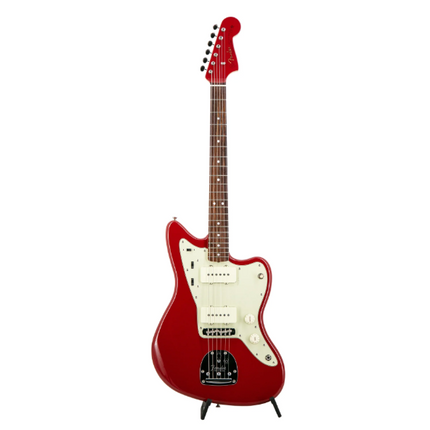 Fender FSR Collection Traditional 60s Jazzmaster Electric Guitar, RW FB, Dakota Red
