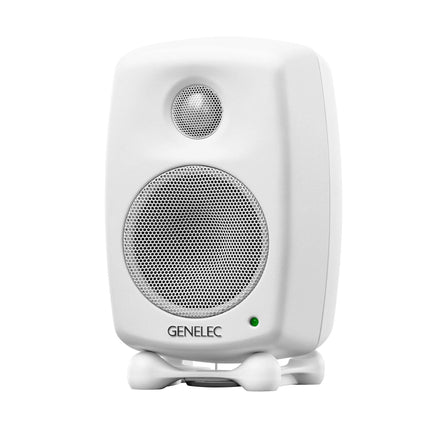 Genelec 8010A 3" 2-Way 50W Active Studio Monitor - Pair - White ( 8010-A 8010 A )