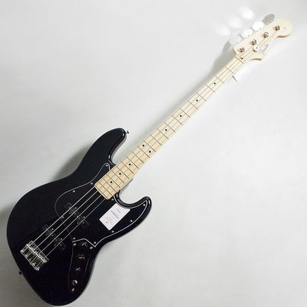Fender Japan Hybrid II Jazz Bass Guitar, Maple Fretboard with Gig Bag - Black