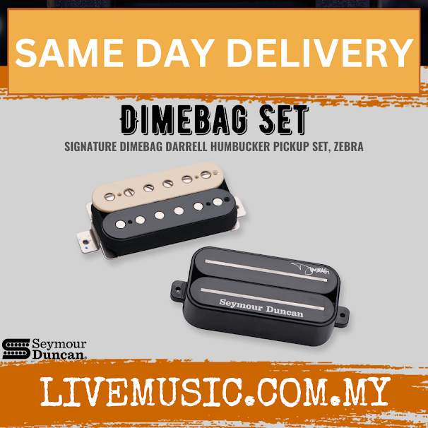 Seymour Duncan Dimebucker Set Zebra