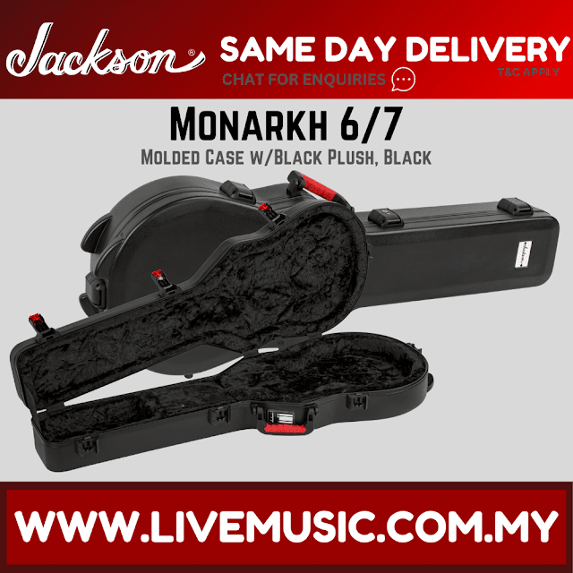 Jackson Monarkh 6 and 7-String Electric Guitar Case