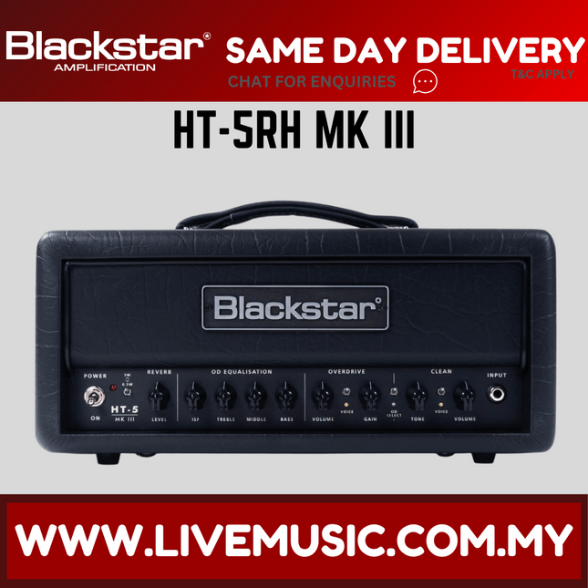 Blackstar HT-5RH MK III 5-watt Tube Amplifier Head (HT5RH HT 5RH MKIII)