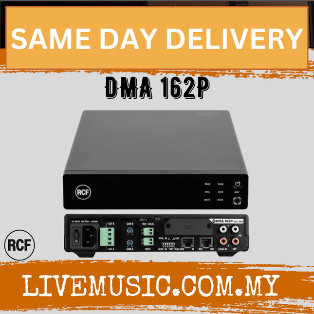 RCF DMA 162P TWO CHANNELS POWER AMPLIFIER ( DMA162P / DMA 162P )
