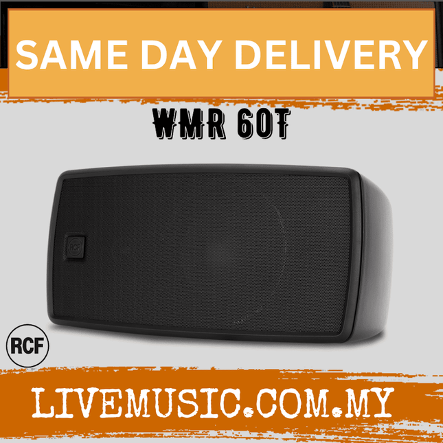 RCF WMR 60T Two-way Wall-mount Monitor Speaker ( WMR60T / WMR-60T )