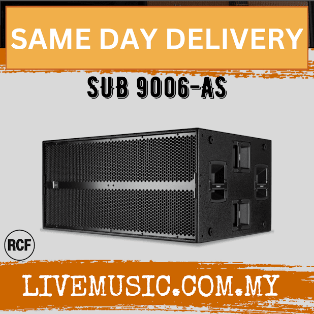 RCF SUB 9006-AS Active High Power Subwoofer ( SUB 9006 AS / SUB9006AS )