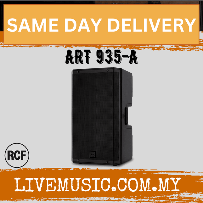 RCF ART 935-A Professional Active Speaker With Speaker Stand and Cable - Each / Pair ( ART935A / ART935 )