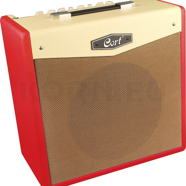 Cort CM30R-DR 30-Watt Electric Guitar Amplifier - Dark Red ( CM30R / CM30RDR )