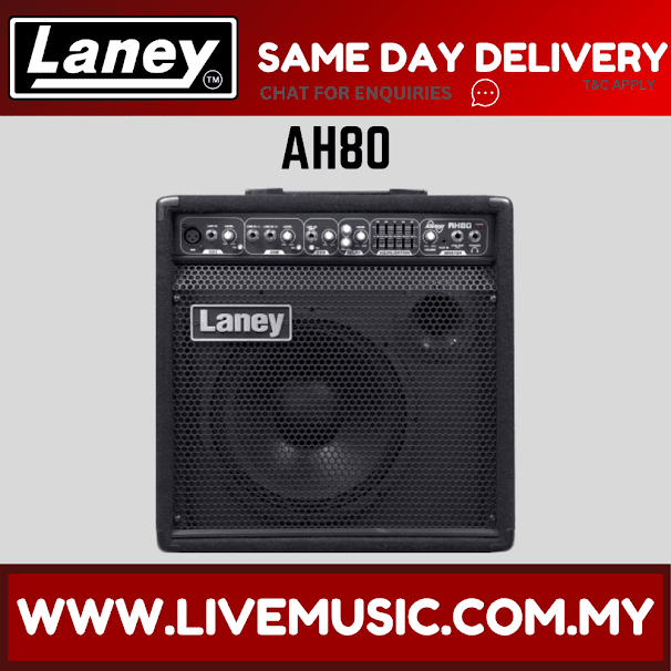 Laney AH80 Audiohub Combo Amplifier 80W (AH-80 / AH 80)
