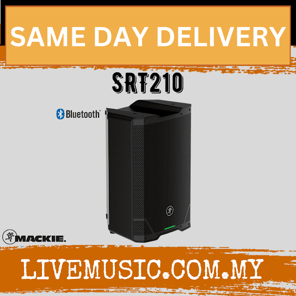 Mackie SRT210 10-inch 1600-watt Professional Powered Loudspeaker (SRT 210/SRT-210)