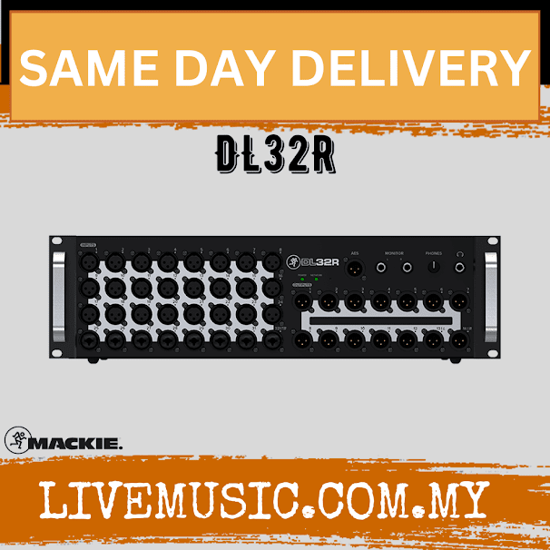 Mackie DL32R - 32 Channel Wireless Digital Live Sound Mixer (DL 32R/DL-32R)