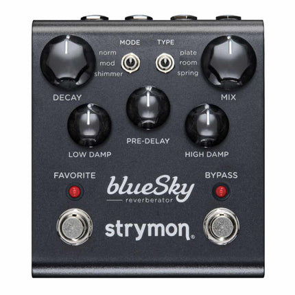 Strymon BlueSky Reverb Guitar Effects Pedal, Midnight Edition