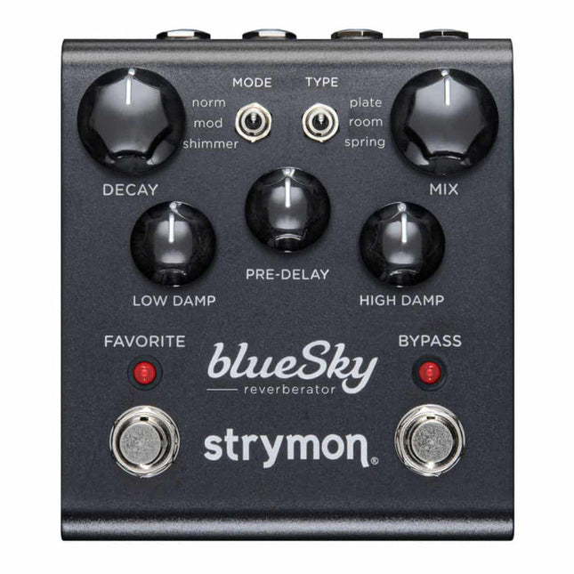 Strymon BlueSky Reverb Guitar Effects Pedal, Midnight Edition