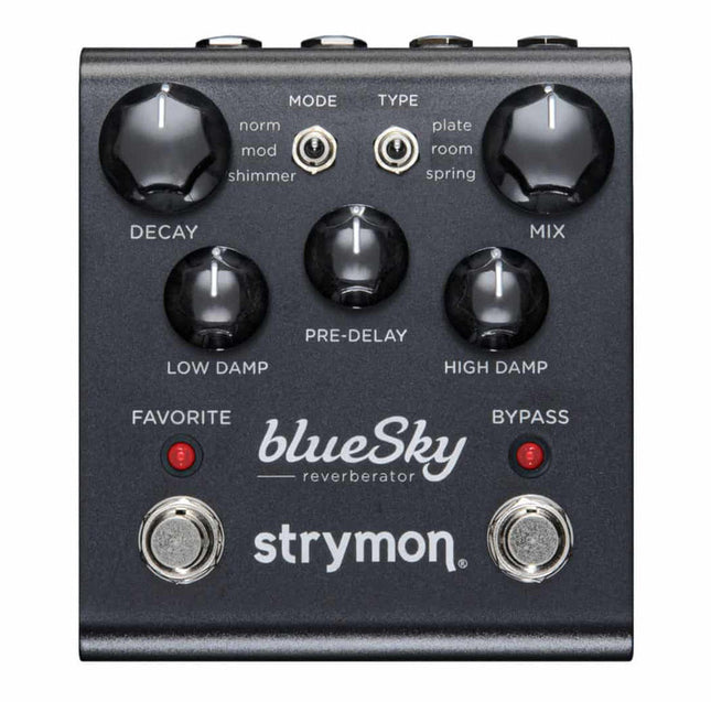 Strymon BlueSky Reverb Guitar Effects Pedal, Midnight Edition