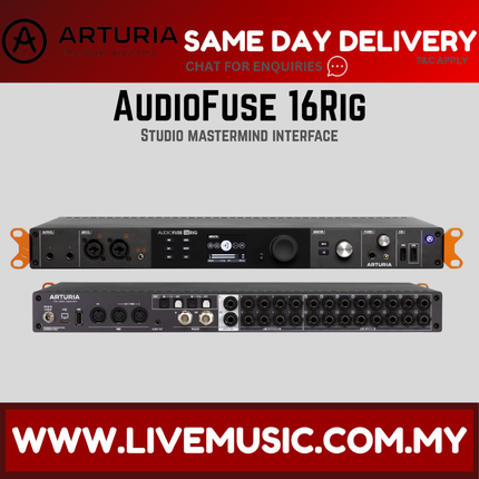 Arturia AudioFuse 16Rig USB Audio Interface