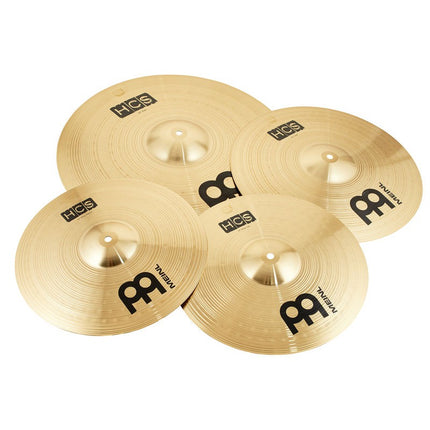 Meinl HCS141618 Basic Cymbal Set with 14" Hi-Hats, 16" Crash and 18" Crash-Ride