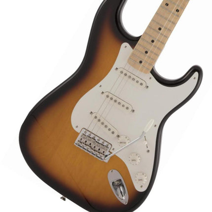 Fender Japan Traditional II 50s Stratocaster Electric Guitar, Maple Fretboard with FREE Gig Bag - 2-Tone Sunburst