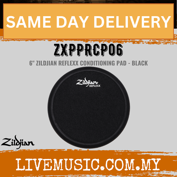 ZILDJIAN ZXPPRCP06 6" REFLEXX CONDITIONING PRACTICE PAD ( ZXPPRCP06 )