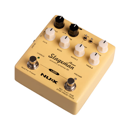 NUX NAP-5 Stageman Floor - Acoustic Preamp & DI Pedal (NAP5)