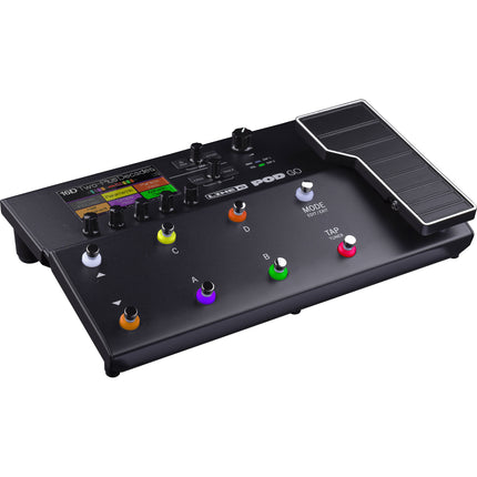 Line 6 POD Go Guitar Multi-effects Floor Processor with LMC Hard Case, String, Cable And Adaptor (LINE6 PODGO)