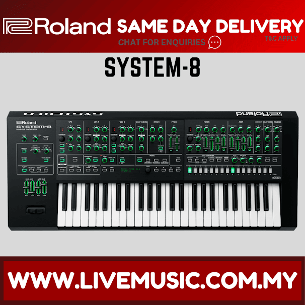Roland System-8 49-key Plug-Out Synthesizer (System8/System 8)