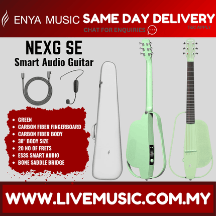 ENYA NEXG SE Carbon Fiber Guitar With Bag - ( NEXG SE / NEXGSE )