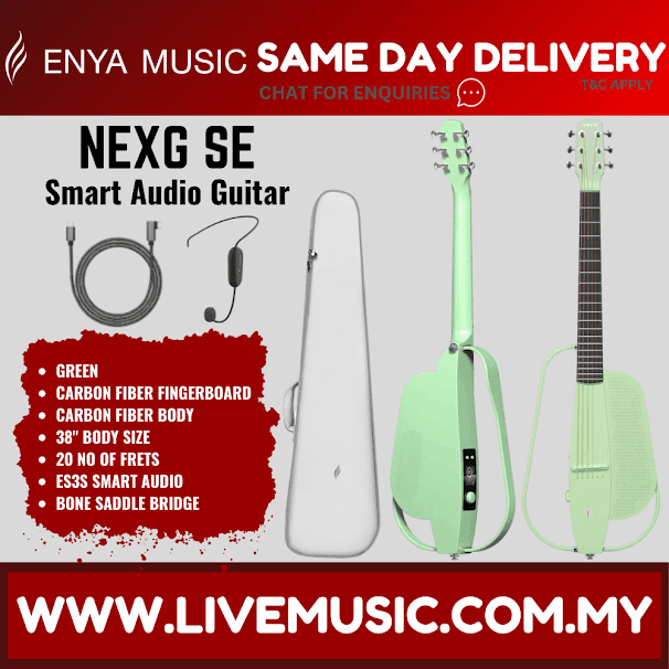 ENYA NEXG SE Carbon Fiber Guitar With Bag - ( NEXG SE / NEXGSE )