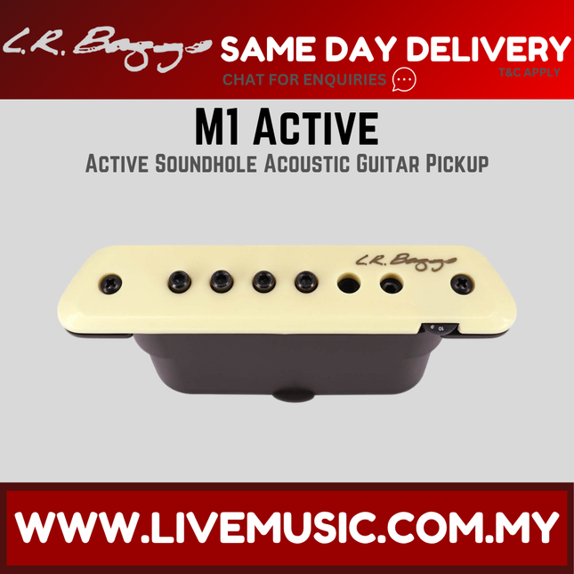 LR Baggs M1 Active Acoustic Guitar Soundhole Pickup