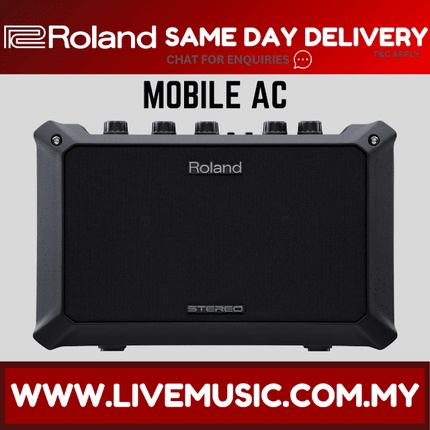 Roland MOBILE AC - 5 Watt 2x4" Portable Acoustic Amplifier (MOBILE-AC)