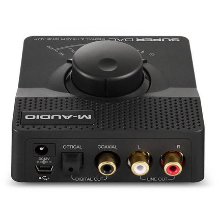 M-Audio Super DAC II - 24-bit/192kHz USB audio DAC with analog and digital outputs (SuperDAC/Super-DAC)