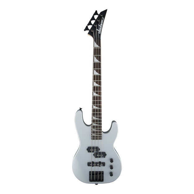 Jackson JS1X JS Series Concert Bass Minion Guitar, Amaranth Fretboard - Satin Silver