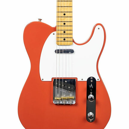 Fender Vintera 50s Precision Bass Guitar, Maple FB, Dakota Red