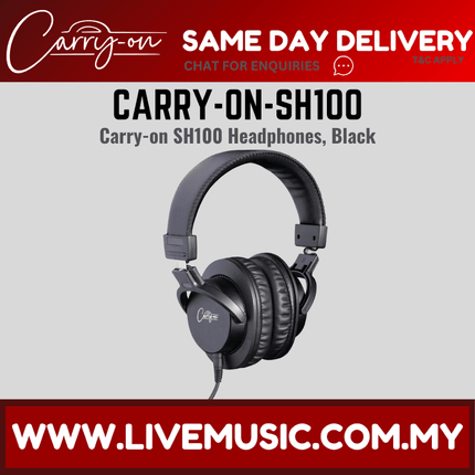 Blackstar Carry-on SH-100 Folding Headphones – Black