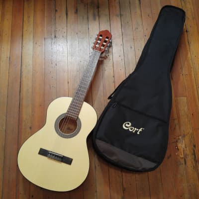 Cort AC50 Classical Guitar with Gig Bag - Open Pore (AC 50/AC-50)