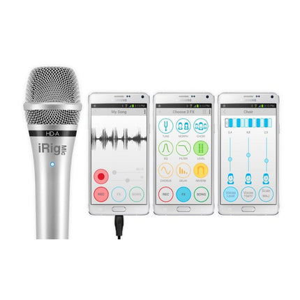 IK Multimedia iRig Mic HD-A - Handheld High Quality Mobile Audio Recording (HDA/HD-A)