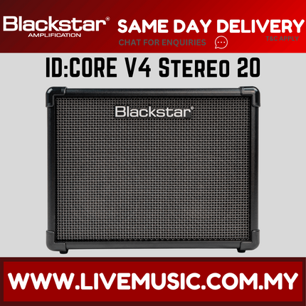 Blackstar ID:Core V4 Stereo 20 20-watt 2 x 5-inch Digital Combo Amplifier ( IDCore V4 / IDCoreV4 )