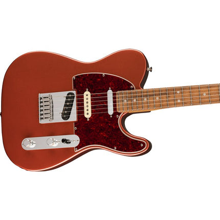 Fender Player Plus Nashville Telecaster Electric Guitar, Pau Ferro Fretboard - Aged Candy Apple Red