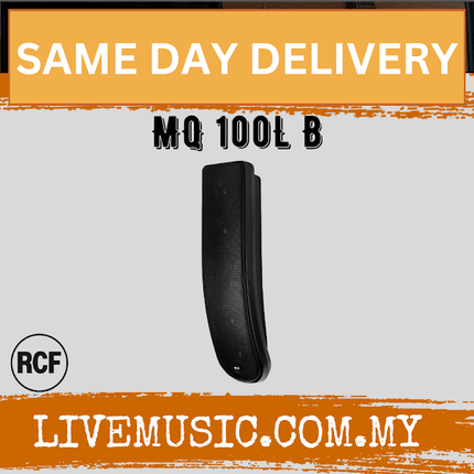 RCF MQ100L 3-Way Column Speaker 100V 40/80W - Black / White ( MQ 100L / MQ-100L )